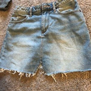 jean skirt